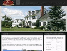 Tablet Screenshot of blisspropertiesofny.com
